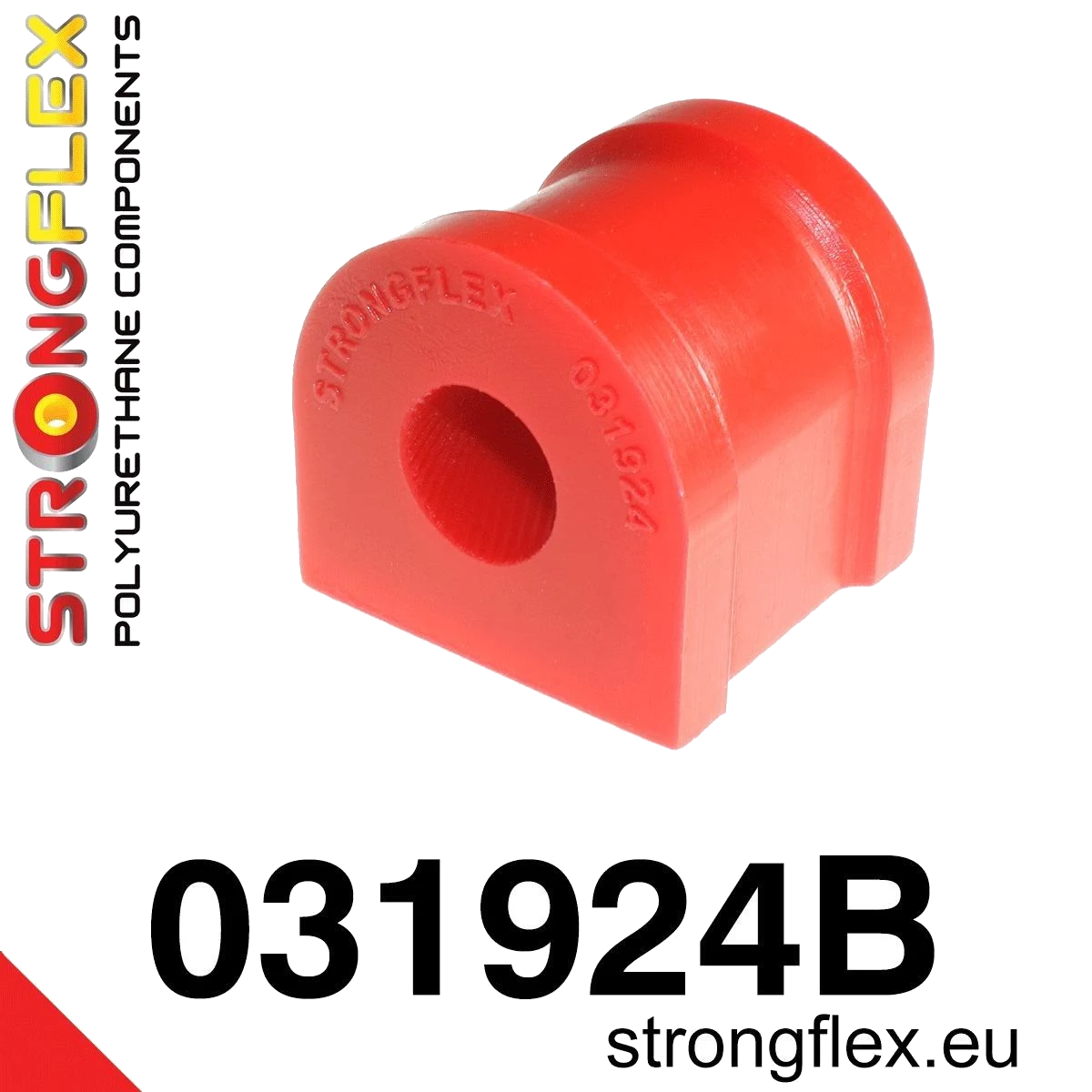 031924B: Tuleja stabilizatora przedniego BMW x3 - 031924B_22mm