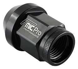 Kuta nakrętka aluminiowa do kół FMIC.Pro M14x1.25 Czarna 1 szt.  stożkowa przelotowa 7075-T6
