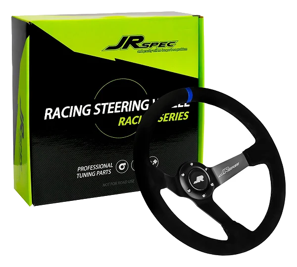 Kierownica sportowa JRspec 350mm odsadzenie 80mm