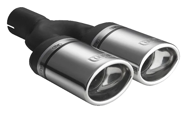 Uniwersalna końcówka tłumika owalna 95×65mm długość 200mm średnica montażowa 45mm - N2-10/45
