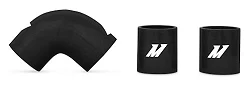 Dolne orurowanie intercoolera Mishimoto Mitsubishi Lancer Evolution X 2008-2015 Czarne silikony