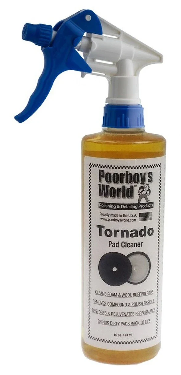 POORBOY'S WORLD Tornado Pad Cleaner do czyszczenia padów polerskich 473ml