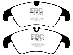 DP41986R Klocki hamulcowe YELLOWSTUFF EBC Brakes Audi A4 B8 A4 quattro B8 A4 Allroad quattro A5 B8 A5 quattro B8 A5 Cabriolet B8 A5 Cabriolet quattro B8 S4 B8 S5 B8 Audi A4 A4 quattro A5 B8