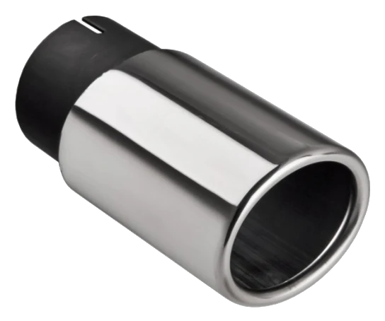 Uniwersalna końcówka tłumika owalna 65×55mm długość 80mm średnica montażowa 55mm - N1-15K/55