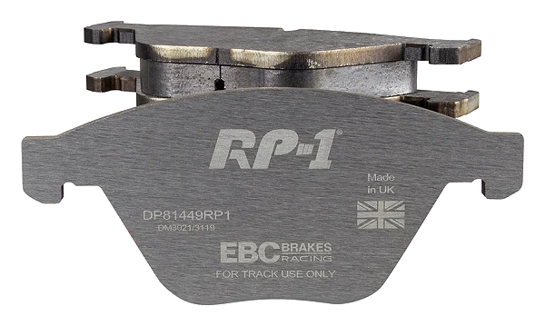 DP81449RP1 Sportowe klocki hamulcowe RP-1 Racing EBC Brakes BMW 1 Series E82 1M Coupe 1M 1 Series E82 M Coupe 135 5 Series E60 520 5 Series E60 523 5 Series E60 525 5 Series E60 530 5 Series