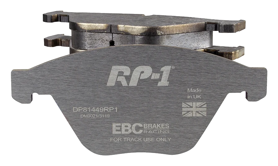 DP81449RP1 Sportowe klocki hamulcowe RP-1 Racing EBC Brakes BMW 1 Series E82 1M Coupe 1M 1 Series E82 M Coupe 135 5 Series E60 520 5 Series E60 523 5 Series E60 525 5 Series E60 530 5 Series