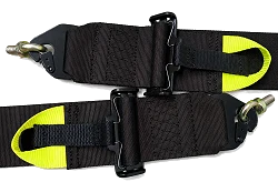 Pasy sportowe FMIC.Pro FIA 2031 8854/98 4-punktowe 3"x 3" Czarne
