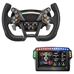 Zestaw Simagic ZEUS GT 300mm + MagicDash 4 ekran telemetryczny Simracing