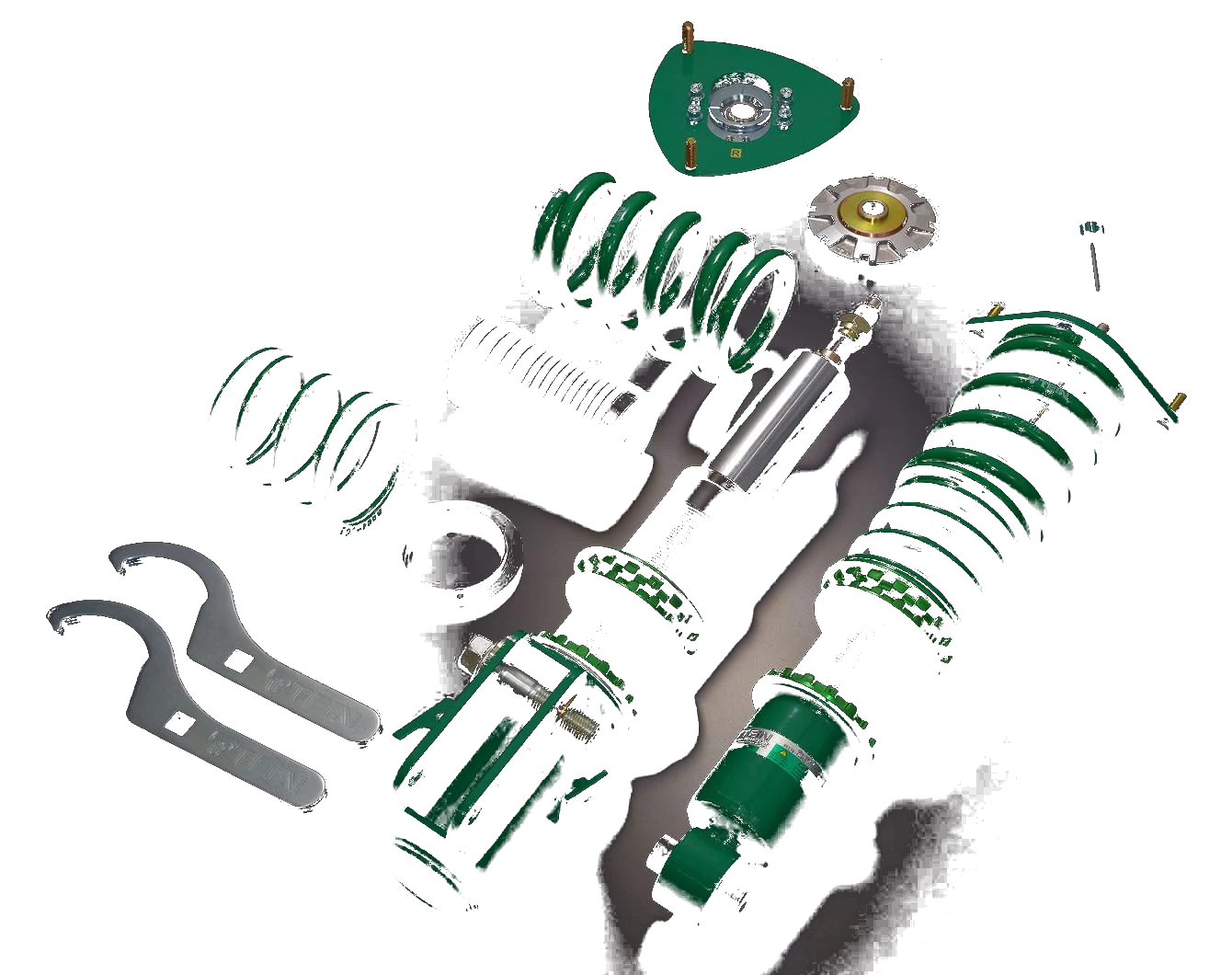 Tein Mono Racing Zawieszenie gwintowane Subaru Impreza GRB / GVB (07-14) - VSS78-K1LS1/2105-47