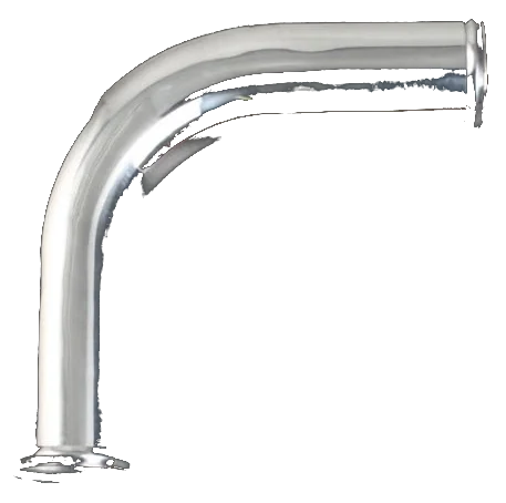 Rura aluminiowa 90 stopni 2,75" (70mm)