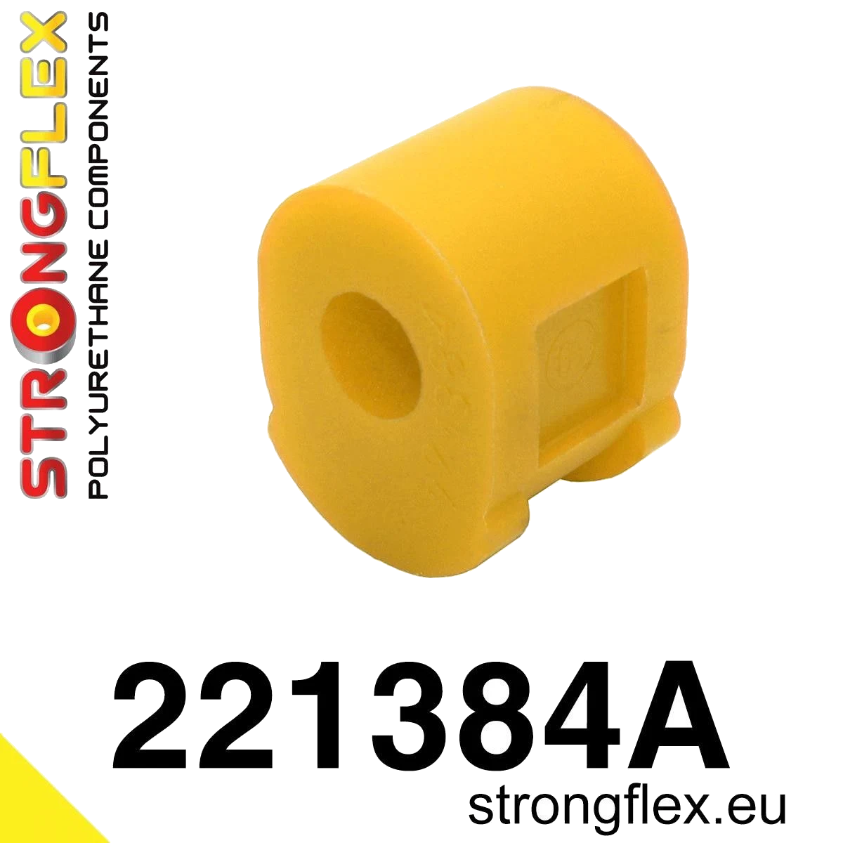 221384A: Tuleja stabilizatora przedniego wewnętrzna SPORT Volkswagen VW Golf 1 - 221384A_21mm