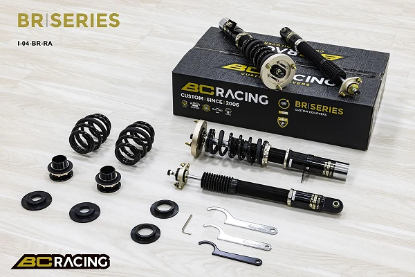 Zawieszenie gwintowane BC Racing I-04-BR-RA BMW 3 Series Sedan E30 1982-1991 (45mm) (weld)