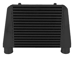 Intercooler 330x280x76mm FMIC.EU Górny Wlot / Wylot czarny