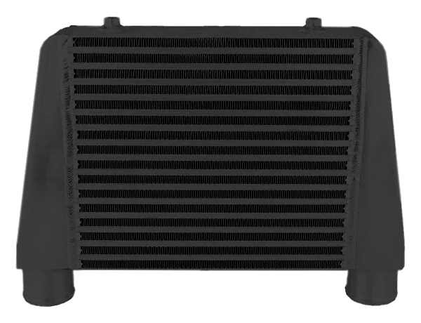 Intercooler 330x280x76mm FMIC.EU Górny Wlot / Wylot czarny