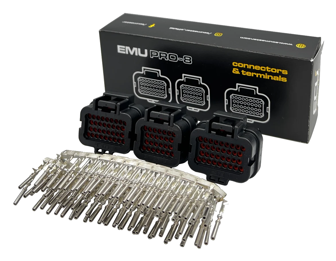 Wtyczki EMU PRO-8 z terminalami Ecumaster