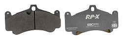 DP82094RPX Sportowe klocki hamulcowe RP-X Racing EBC Brakes Porsche Boxster 987 Cayman 987 Porsche 911 997 911 997 GT3 911 997 GT3 RS 911 997 GT3