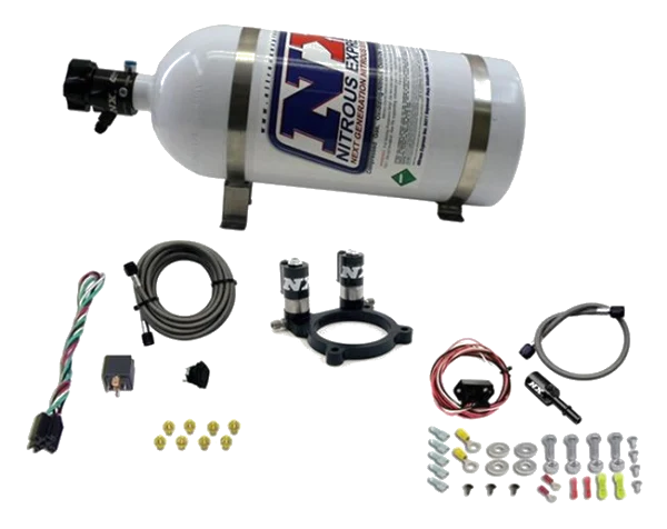Nitrous Plate System with 10Lb Bottle for Ford Mustang V6 3.5L / 3.7L Nitrous Express NX 20952-10