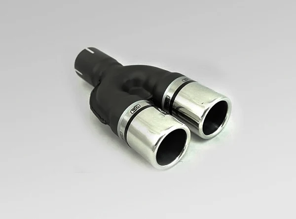Uniwersalna końcówka tłumika okrągła 60mm długość 170mm średnica montażowa 45mm - N2-03*/45