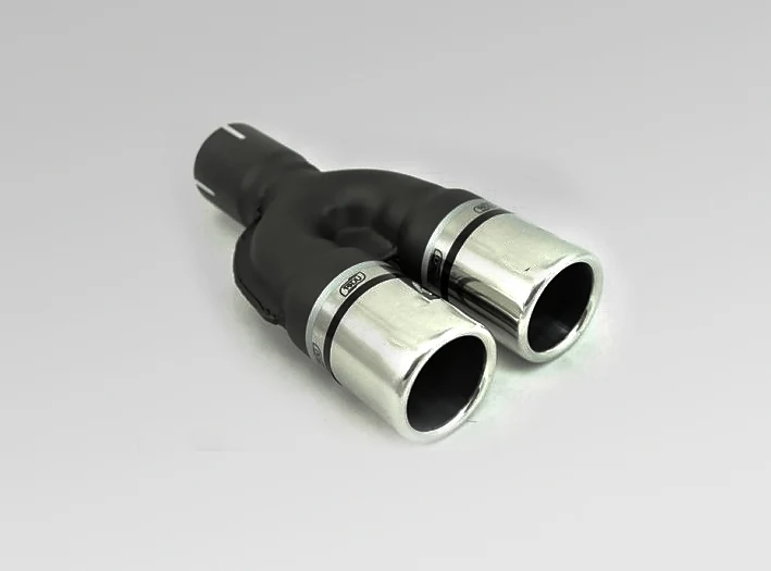 Uniwersalna końcówka tłumika okrągła 60mm długość 170mm średnica montażowa 45mm - N2-03*/45