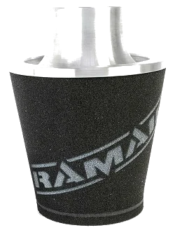 Uniwersalny stożkowy filtr powietrza aluminium Ramair JS-175-80-SL 80mm