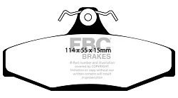 DP1132 Klocki hamulcowe ULTIMAX2 EBC Brakes Daewoo Korando Musso Ssangyong Korando Musso Musso Sports