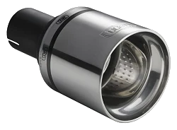 Uniwersalna końcówka tłumika okrągła 100mm długość 120mm średnica montażowa 50mm - N1-16/50