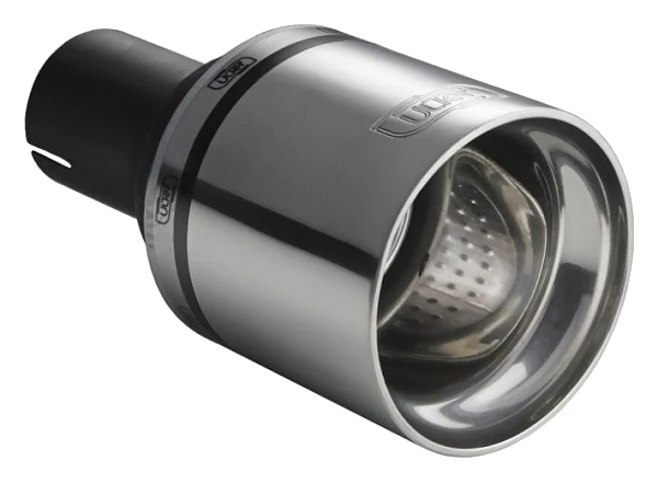 Uniwersalna końcówka tłumika okrągła 100mm długość 120mm średnica montażowa 50mm - N1-16/50