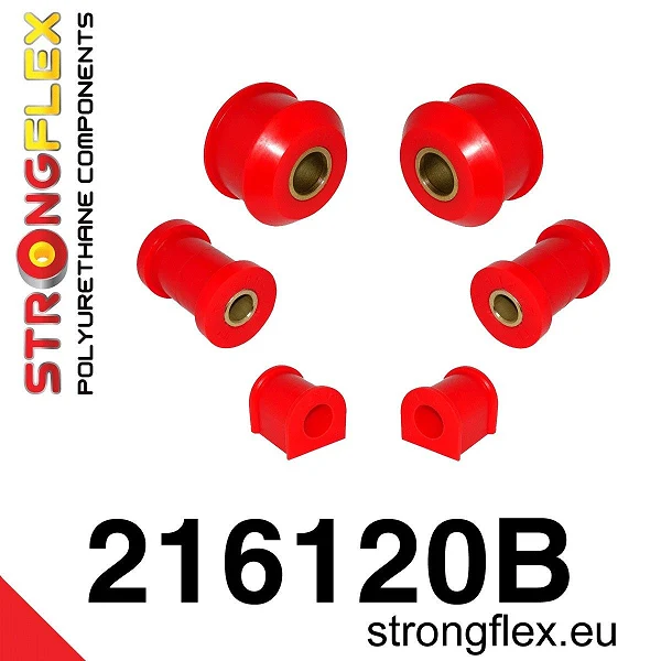 216120B: Zestaw poliuretanowy zawieszenia przedniego Toyota Celica MK6 ST202