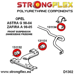 131134B: Tuleja stabilizatora przedniego Opel Ascona B - 131134B_16mm