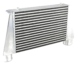 Intercooler 450x280x76mm FMIC.EU Górny Wlot / Wylot