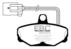 DP571/2 Klocki hamulcowe ULTIMAX2 EBC Brakes Ford Scorpio Saloon Scorpio Estate Granada Mk3 Granada Mk3 Estate - DP571/2