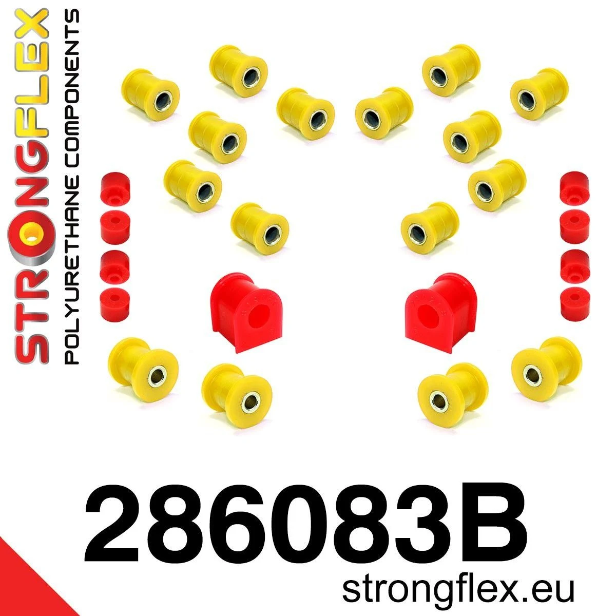 286083B: Zestaw zawieszenia tylnego Nissan 200SX S13
