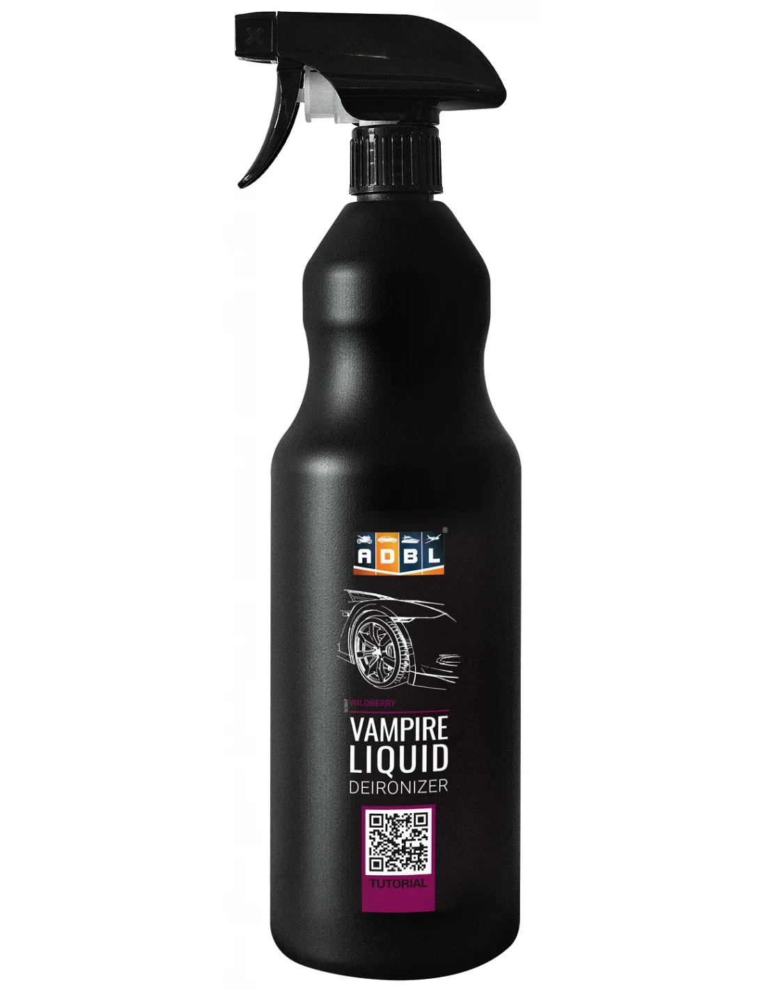ADBL Vampire Liquid do Mycia Felg Deironizer Usuwa Lotną Rdzę 1000ml