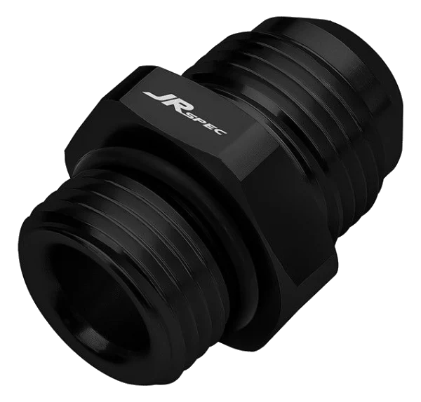 AN10 1/2" NYPEL ADAPTER MĘSKO MĘSKI Czarny