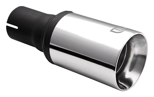 Uniwersalna końcówka tłumika okrągła 80mm długość 120mm średnica montażowa 60mm - N1-61/60