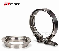 Pulsar PSR Flange Clamp Kit 3" Stainless Steel 300 T4 Turbo