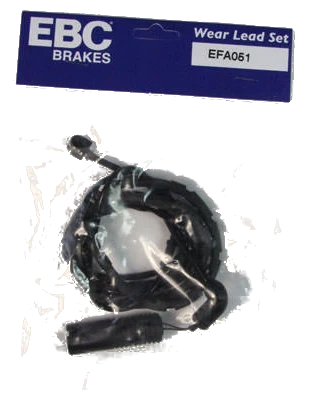 EFA051 Czujnik zużycia klocków hamulcowych EBC Brakes BMW 3 Series E46 316 3 Series E46 318 3 Series E46 320 3 Series E46 323 3 Series E46 325 3 Series E46 328 3 Series E46 330 3 Series X 4W