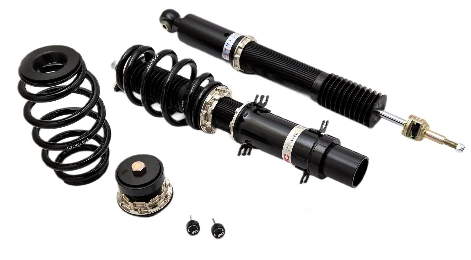Zawieszenie gwintowane BC Racing H-02-BR-RN VW Golf IV/Jetta IV New Beetle/Bora 2WD MK4/A4 PQ34 1999-2005 (Exc Cabrio 1999-2002)