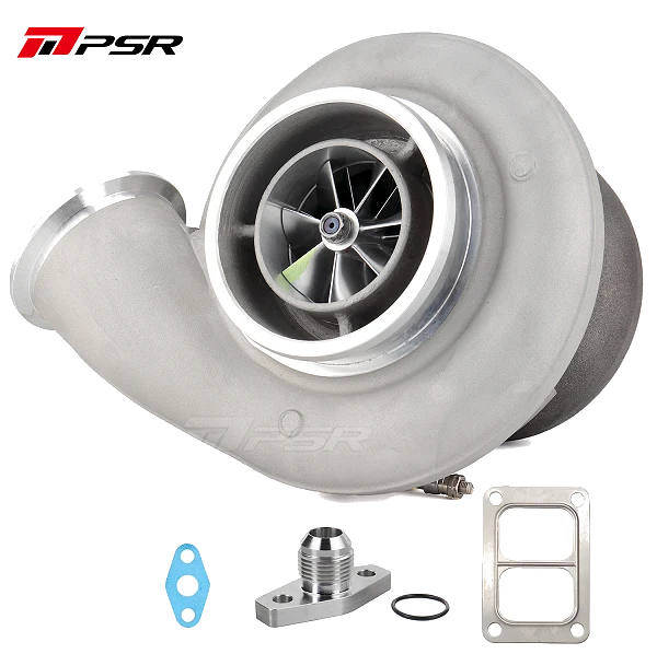 Turbosprężarka Pulsar PSR 475DG 1.15 T6 Divided wlot 3/4" Marmon wylot Łożyska kulkowe