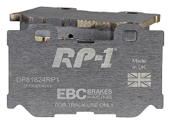 DP81824RP1 Sportowe klocki hamulcowe RP-1 Racing EBC Brakes Infiniti FX30D FX37 FX50 G37 M30D M35h M37 Q50 Q50 Hybrid Q60 Q60 Coupe Q70 QX70 Nissan 370Z 370Z Nismo Infiniti FX50 G37 M37 M56