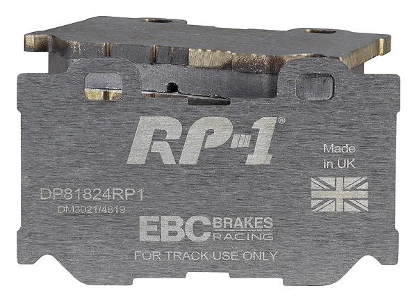 DP81824RP1 Sportowe klocki hamulcowe RP-1 Racing EBC Brakes Infiniti FX30D FX37 FX50 G37 M30D M35h M37 Q50 Q50 Hybrid Q60 Q60 Coupe Q70 QX70 Nissan 370Z 370Z Nismo Infiniti FX50 G37 M37 M56