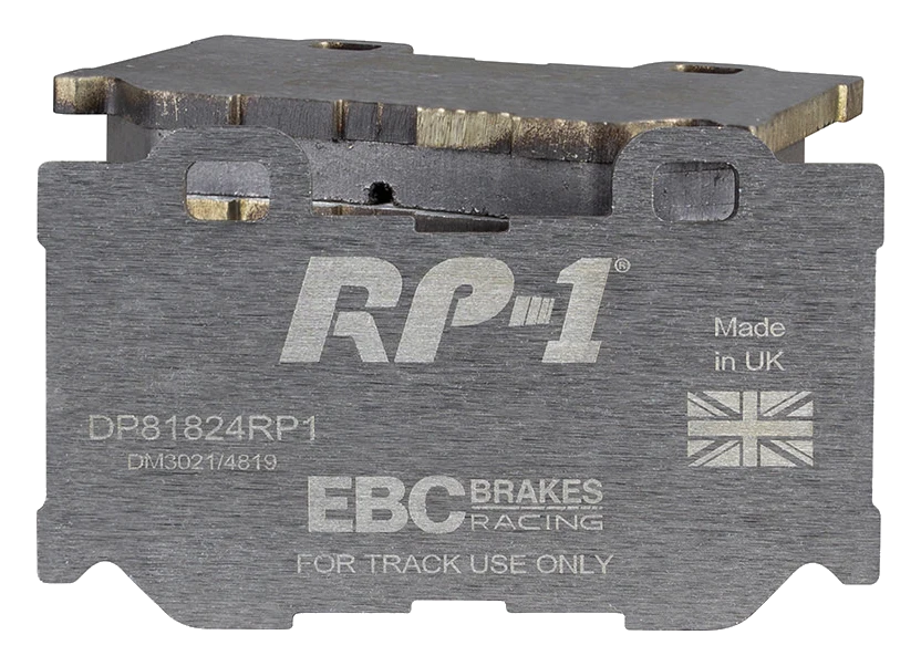 DP81824RP1 Sportowe klocki hamulcowe RP-1 Racing EBC Brakes Infiniti FX30D FX37 FX50 G37 M30D M35h M37 Q50 Q50 Hybrid Q60 Q60 Coupe Q70 QX70 Nissan 370Z 370Z Nismo Infiniti FX50 G37 M37 M56