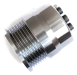 RTMG Performance 62mm Supercharger Steel Pulley for Mercedes 1.8 Kompressor M271 with New Belt