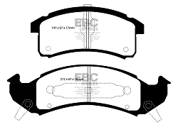 DP41271R Klocki hamulcowe YELLOWSTUFF EBC Brakes Chevrolet Camaro 4th Gen Pontiac Firebird BUICK Le Sabre FWD Park Avenue Riviera Cadillac Allante Deville Eldorado Seville Chevrolet Camaro 4