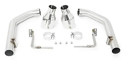 Układ wydechowy Race Axle-back Mishimoto Ford Mustang GT 2015-2017 Srebrne końcówki