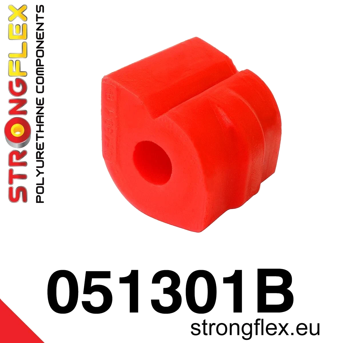 051301B: Tuleja stabilizatora przedniego Citroen C2 - 051301B_18mm