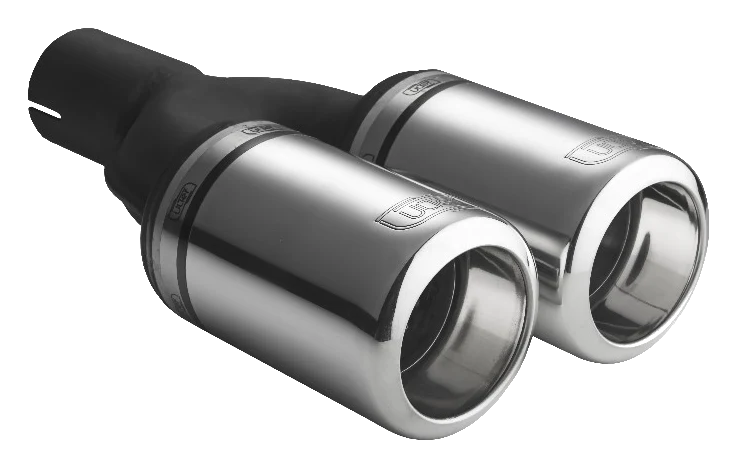 Uniwersalna końcówka tłumika okrągła 80mm długość 200mm średnica montażowa 50mm - N2-07-1/50