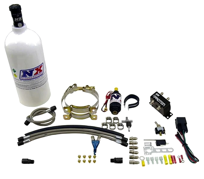 Single Cylinder Proton System with 1.0Lb Bottle Nitrous Express NX 61025-1.0P - USA-NX-61025-1.0P