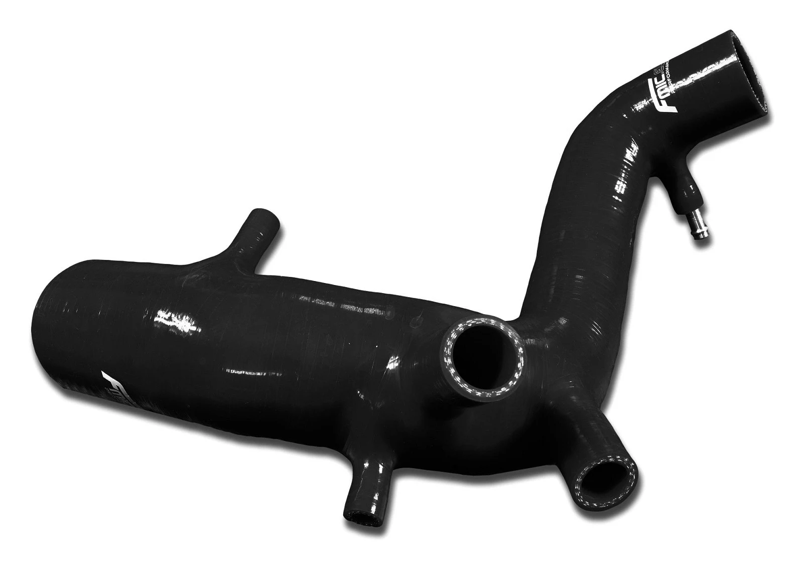 Przewód silikonowy Dolotu i Turbo TIP FMIC.EU Audi TT VW Volkswagen Golf Beetle Seat Leon 1.8T 1999-2005 - Czarny