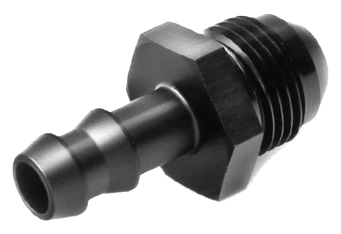 Nuke Performance Push On Barb Tail Hose Pipe AN-6 Male to 8mm Male Fitting Adapter